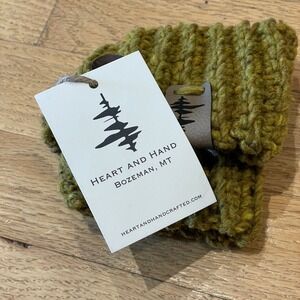 Chemex Sweater Set Handmade Wool Coffee Maker Cozy Sleeve 2 Coozies Bozeman MT